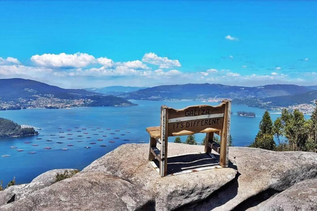 Espacioso Piso Con Garaje Cerca Del Centro De Vigo Bagian luar foto